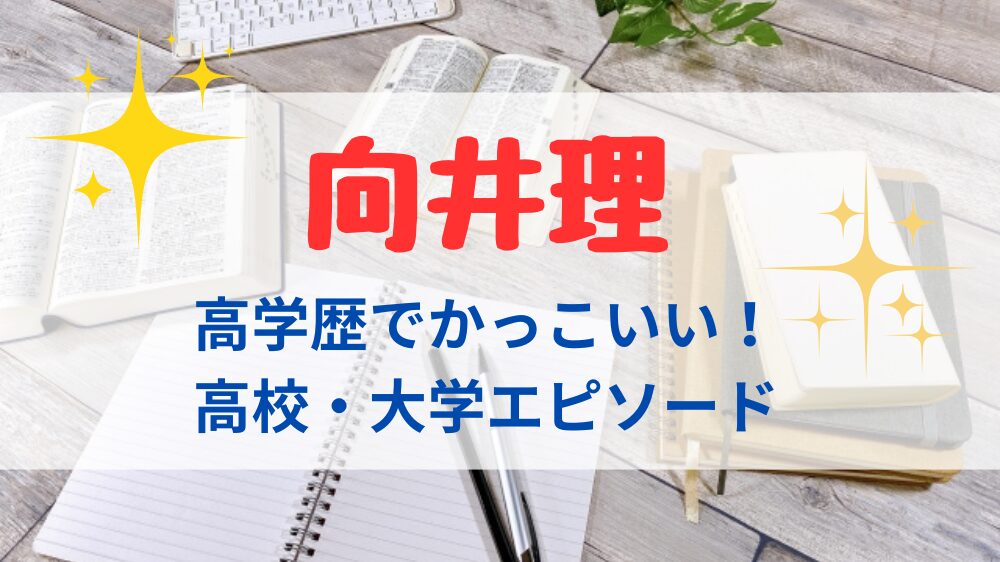 向井理の学歴