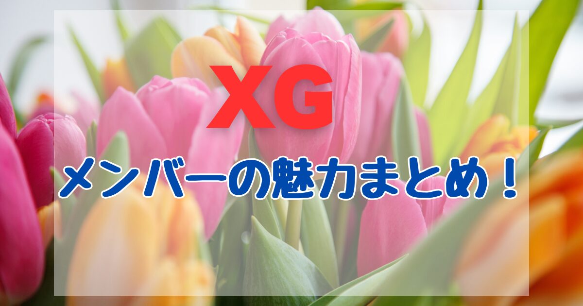 XGメンバーの魅力